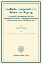 Englische und preußische Steuerveranlagung.