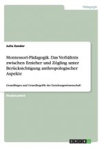 Montessori-Padagogik. Das Verhaltnis zwischen Erzieher und Zoegling unter Berucksichtigung anthropologischer Aspekte