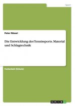 Entwicklung des Tennissports. Material und Schlagtechnik