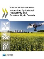 Innovation, agricultural productivity and sustainability in Canada