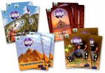 Project X CODE Extra: Purple Book Band, Oxford Level 8: Wonders of the World and Pyramid Peril, Class pack of 12