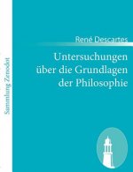 Untersuchungen uber die Grundlagen der Philosophie