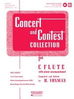 CONCERT & CONTEST COLLECTION FOR FLUTE