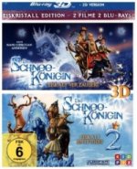 Die Schneekönigin 1+2 3D, 2 Blu-rays
