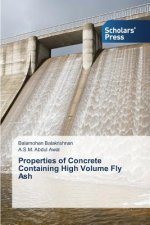 Properties of Concrete Containing High Volume Fly Ash