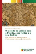 O metodo de Leibniz para o Direito, suas fontes e o seu destino