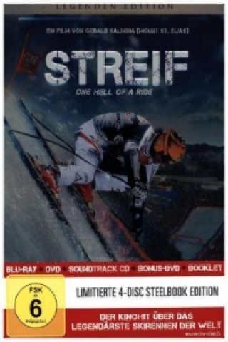 Streif - Legenden Edition, 2 DVDs + 1 Blu-ray + 1 Audio-CD (Steelbook)