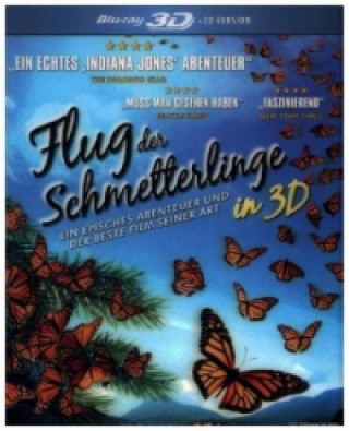 Flug der Schmetterlinge 3D, 1 Blu-ray