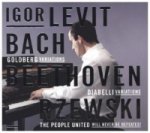 Bach: Goldberg Variations / Beethoven: Diabelli Variations / Rzewski: The People United Will Never Be Defeated!, 3 Audio-CDs