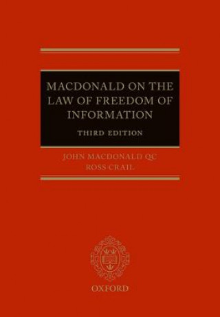 Macdonald on the Law of Freedom of Information