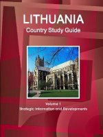 Lithuania Country Study Guide Volume 1 Strategic Information and Developments