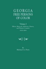 Georgia Free Persons of Color, Volume I