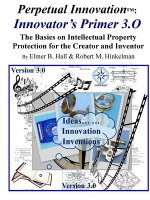 Perpetual Innovation: Innovator's Primer 3.O: the Basics on Intellectual Property Protection for the Creator and Inventor