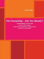 Pet Ownership - are You Ready?