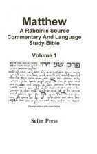 Matthew:A Rabbinic Source Commentary and Language Bible