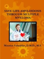 Save Life Amyloidosis Through Multiple Myeloma