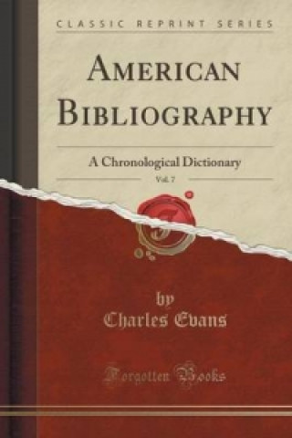 American Bibliography, Vol. 7