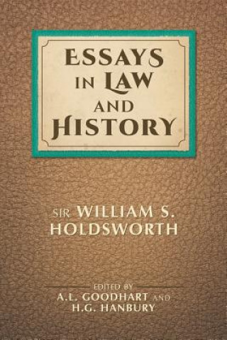 Essays in Law and History
