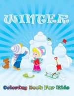 Winter Coloring Book For Kids