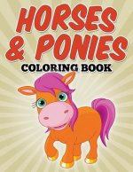 Horses & Ponies Coloring Book