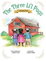 Three Li'l Pugs - Coloring Book