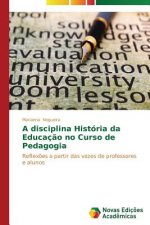disciplina Historia da Educacao no Curso de Pedagogia