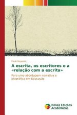 escrita, os escritores e a relacao com a escrita