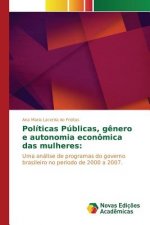 Politicas Publicas, genero e autonomia economica das mulheres