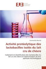Activite proteolytique des lactobacilles isoles du lait cru de chevre