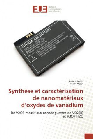 Synthese Et Caracterisation de Nanomateriaux D Oxydes de Vanadium