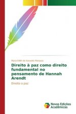 Direito a paz como direito fundamental no pensamento de Hannah Arendt