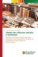 Temas de ciencias sociais e humanas