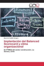 Implantacion del Balanced Scorecard y clima organizacional