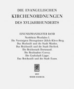 Die evangelischen Kirchenordnungen des XVI. Jahrhunderts