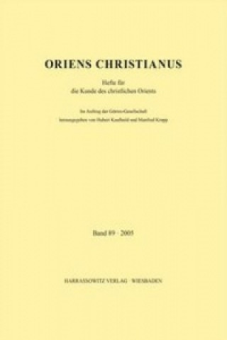 Oriens Christianus 89 (2005)
