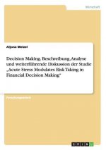 Decision Making. Beschreibung, Analyse und weiterfuhrende Diskussion der Studie 