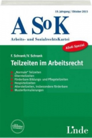 ASoK-Spezial Teilzeiten im Arbeitsrecht (f. Österreich)