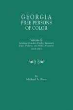 Georgia Free Persons of Color. Volume II