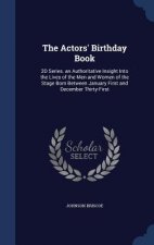 Actors' Birthday Book