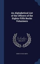 Alphabetical List of the Officers of the Eighty-Fifth Bucks Volunteers
