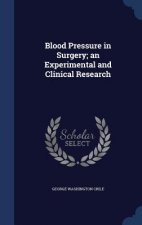 Blood Pressure in Surgery; An Experimental and Clinical Research