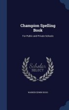 Champion Spelling Book