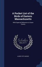 Pocket List of the Birds of Eastern Massachusetts