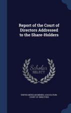 Report of the Court of Directors Addressed to the Share-Holders