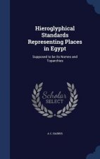 Hieroglyphical Standards Representing Places in Egypt