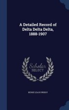 Detailed Record of Delta Delta Delta, 1888-1907
