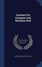 Cautions for Company and Battalion Drill