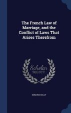 French Law of Marriage, and the Conflict of Laws That Arises Therefrom