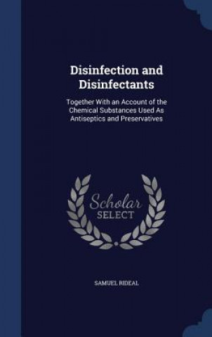 Disinfection and Disinfectants