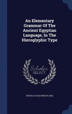 Elementary Grammar of the Ancient Egyptian Language, in the Hieroglyphic Type